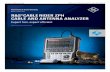 Rohde & Schwarz ZPH Cable Rider Cable and antenna analyzer