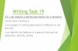 Writing Task 19