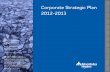 Corporate Strategic Plan 2012-2013 - Manitoba Hydro