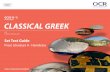 Set Text Guide CLASSICAL GREEK