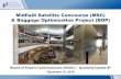 Midfield Satellite Concourse (MSC) & Baggage Optimization ...