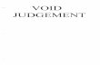 VOID JUDGEMENT - Gallant Goose
