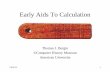 Early Aids To Calculation - Haverford College