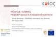 KIOS CoE TEAMING Project Proposal & Evaluation Experience