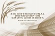 XIX INTERNATIONAL WORKSHOP ON SMUTS AND BUNTS