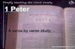 Simply teaching the Word simply 1 Peter