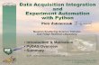 Data Acquisition Integration and Experiment Automation ...