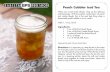 Peach Cobbler Iced Tea - baristaproshop.com