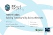 Building Tomorrow’s Big Science Networks Network Update,