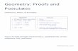 Geometry: Proofs and Postulates - Math Plane