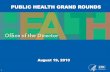 PUBLIC HEALTH GRAND ROUNDS