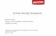 Crime Script Analysis - Griffith University