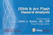 OSHA & ARC FLASH HAZARD ANALYSIS