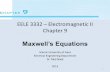 EELE 3332 Electromagnetic II Chapter 9
