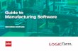 Guide to Manufacturing Software - Logic Data