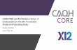 CAQH CORE and X12 Webinar Series: A Conversation on the ...