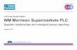 Lab case study report: WM Morrison Supermarkets PLC