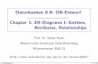 Datenbanken IIA: DB-Entwurf, Chapter 1: ER-Diagrams I
