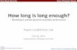 How long is long enough? - Schatzlab