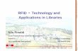 RFID Technology and Applications in Libraries