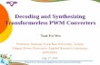 Decoding and Synthesizing Transformerless PWM Converters