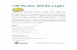 1W PLCC White Light