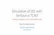 Simulation of SEB with Sentaurus TCAD