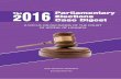 THE 2016 PARLIAMENTARY ELECTIONS CASE DIGEST
