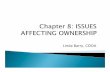 Chapter 8 - ISSUES AFFECTING OWNERSHIP NADOA 2013