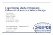 Experimental Study of Hydrogen Release Accidents in a ...