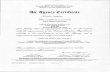 FEDERAL AVIATION ADMINISTRATION fir 2igencp Certificate