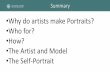 Why do artists make Portraits? Who for? The Artist and ...
