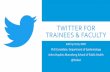 TwitteR For TRAINEES & FACULTY - Johns Hopkins Bloomberg ...