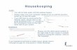 Housekeeping - AAMC