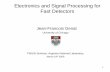 Electronics and Signal Processing for Fast Detectors