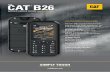 THE CAT B26 RUGGED MOBILE PHONE - Farnell