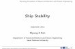 01-PNAOE-Introduction to Ship Stability(130925)
