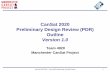 CanSat 2020 Preliminary Design Review (PDR) Outline Version 1