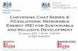 Chevening Chat Series 4: REsolutions: Renewable Energy (RE ...
