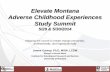 Elevate Montana Adverse Childhood Experiences Study Summit
