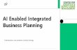AI Enabled Integrated Business Planning