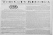 THE CITY RECORD. - New York University