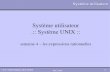 Système utilisateur .:: Système UNIX