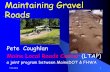 Maintaining Gravel Roads - Maine Alliance for Road ...