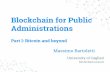 Blockchain for Public Administrations