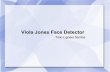 Viola Jones Face Detector