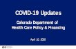COVID-19 Presentation for Disability Community-April 10 2020