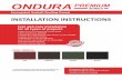 Ondura Premium Continuous Install Manual Final