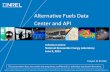 Alternative Fuels Data Center and API