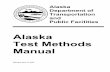 Alaska Test Methods Manual